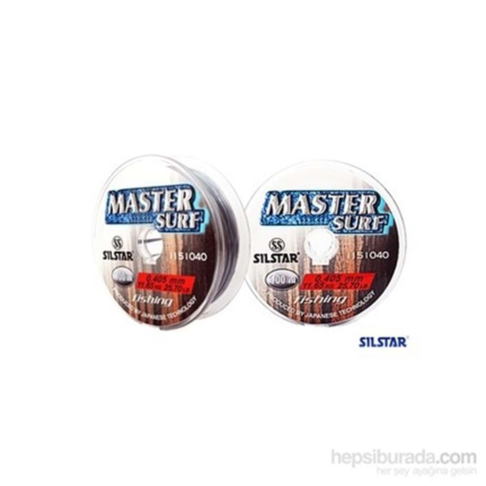 SILSTAR MASTER SURF 100 m MİSİNA 0,23-0,30 mm