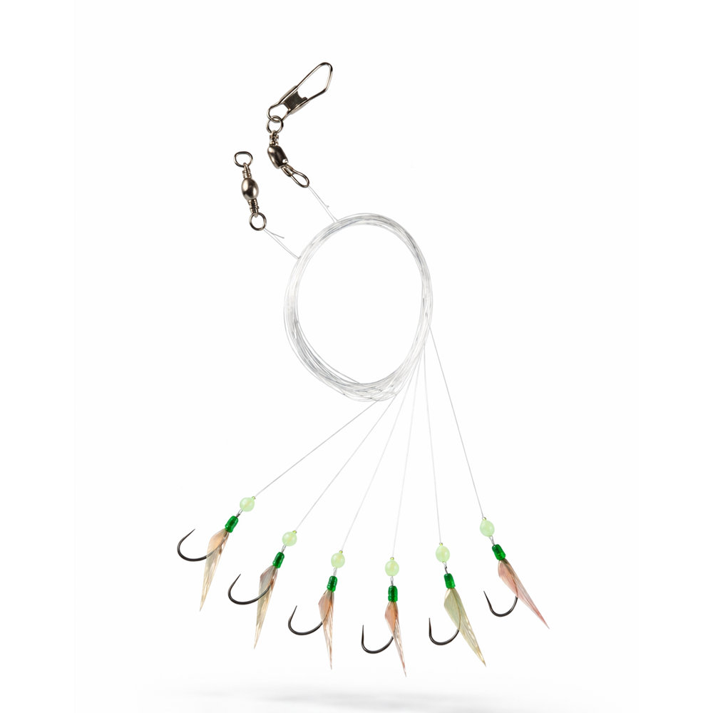 FLADEN ÇAPARİ GHOST DEEP SEA RIG FOR HERRING 6 İGNE NO : 6