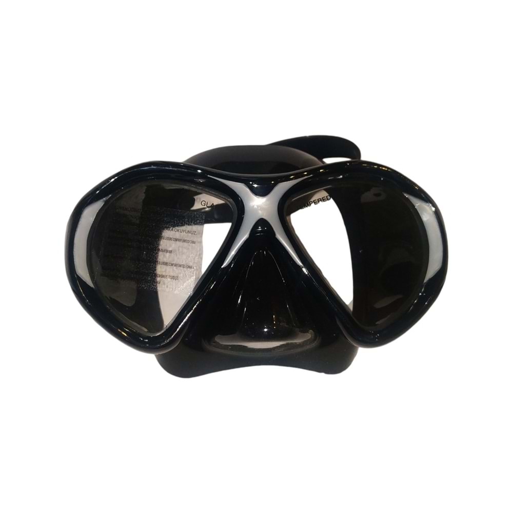 Apnea Assos M725 Black Dalış Maskesi