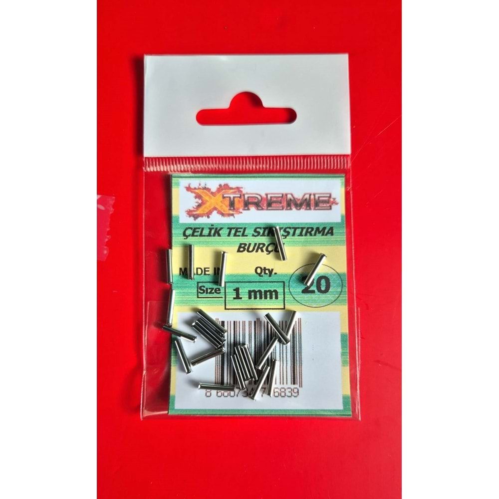 Captain Çelik Tel Sıkıştırma Burcu 20 li Paket 1 mm