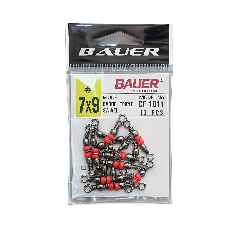 BAUER CF 1011 BARREL TRIPLE SWIVELS STYLE 7x9