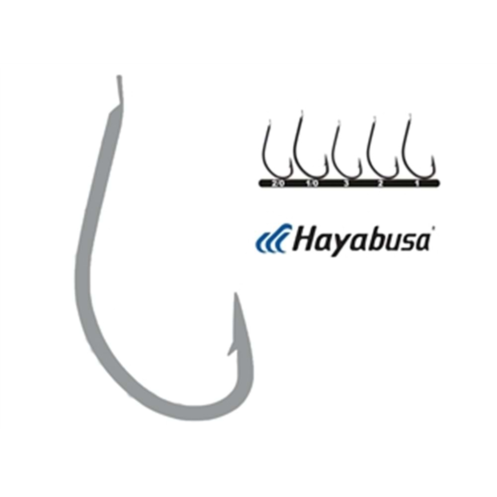 HAYABUSA HMRS 171 NICKEL İĞNE 15 Lİ N0: 2/0