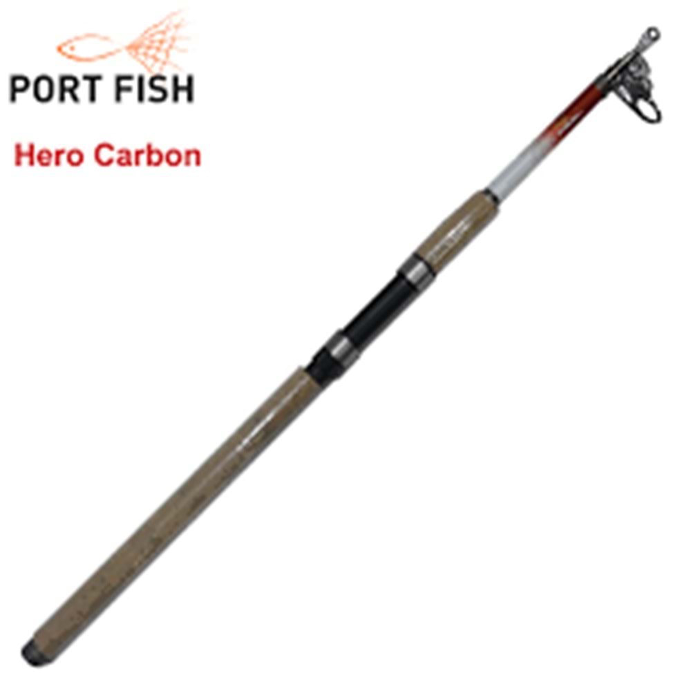 Portfish Hero Carbon Teleskopik Olta Kamışı 330 cm 40-80 gr