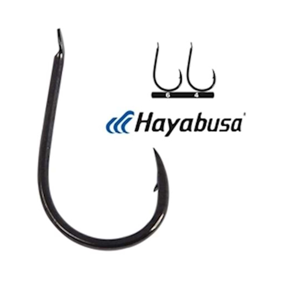 HAYABUSA HCHN 018 BLACK NICKEL DELİKLİ İĞNE 10 AD. N0: 2