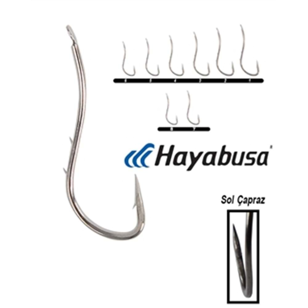 HAYABUSA HRYU 191 NICKEL İĞNE 15 Lİ N0: 3