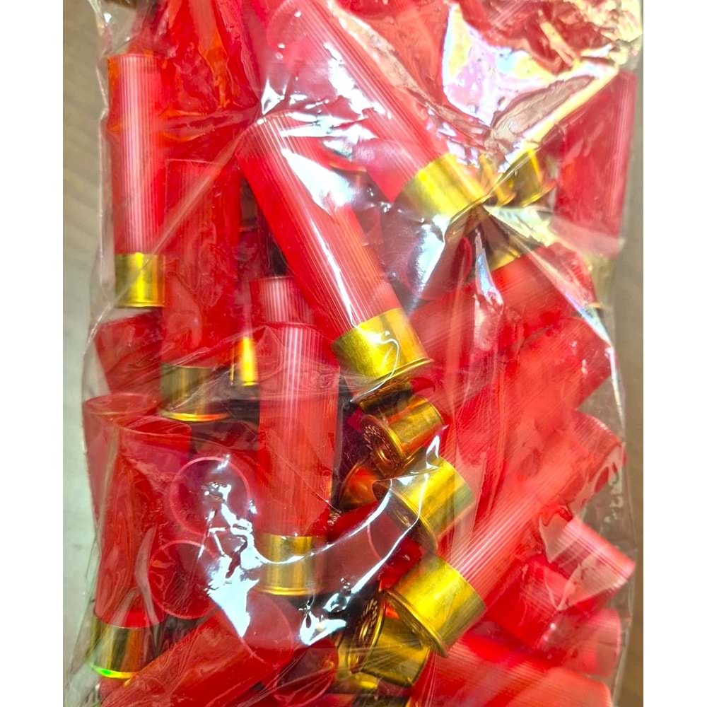 ANATOLİA BOŞ KOVAN KAPSÜLLÜ 12 CAP 16 mm - TRANSPARAN KIRMIZI