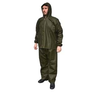 KaptanAV BALIKÇI TAKIM YAĞMURLUK FERMUARLI 45 mikron