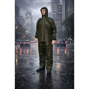 KaptanAV BALIKÇI TAKIM YAĞMURLUK FERMUARLI 45 mikron