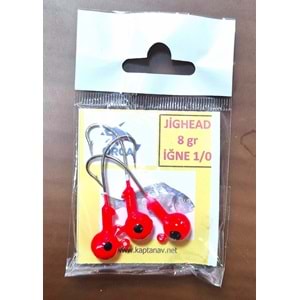 ORCA JİG HEAD 8 gr 1/0 (3 Ad.)