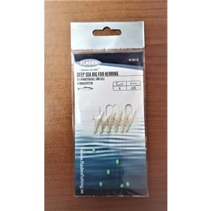 FLADEN ÇAPARİ GHOST DEEP SEA RIG FOR HERRING 6 İGNE NO : 8