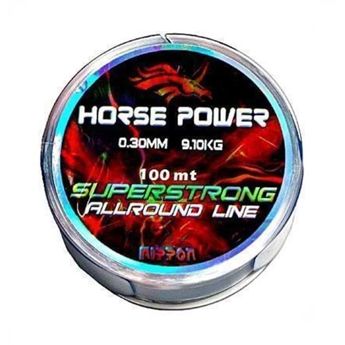 NIPPON HORSE POWER 100 m MİSİNA 0,24 mm