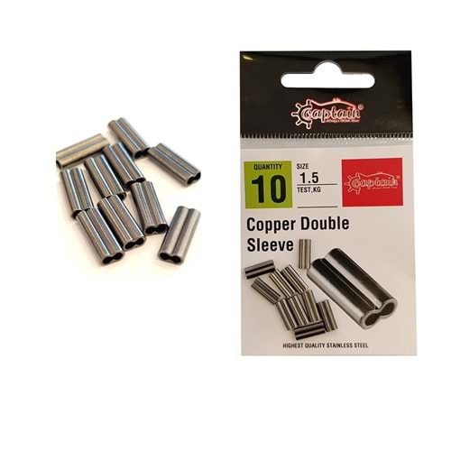 Captain 5130 Çelik Tel Sıkıştırma Burcu İkili 10'lu Paket Black Nikel