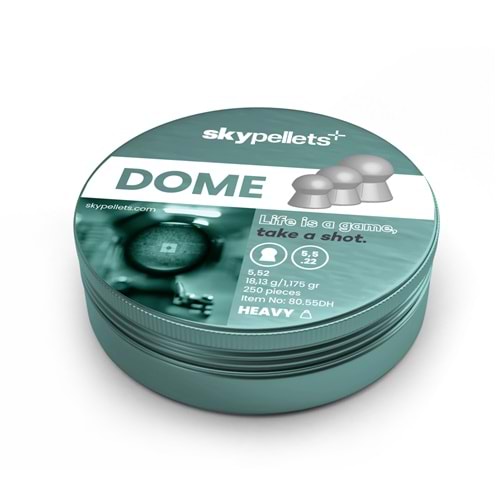 Skypellets Dome Heavy 5,5 mm Havalı Saçma 1,175 gr 125 adet