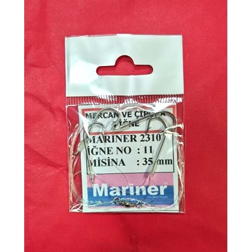 Mariner 2310 Hazır Olta Bedeni(Hırsızlı) 5 li Paket 4 iğne - 11