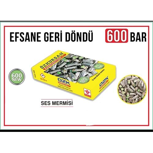 Özkursan Beyaz Ses Mermisi 9 mm
