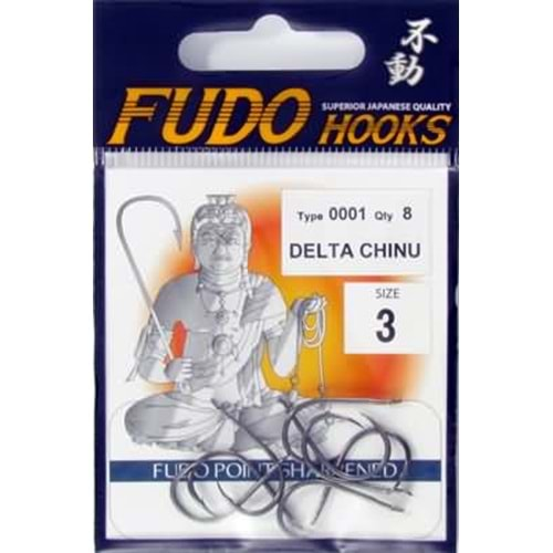 0001 FUDO DELTA CHINU, NO:4, BLACK NIKEL, 9P