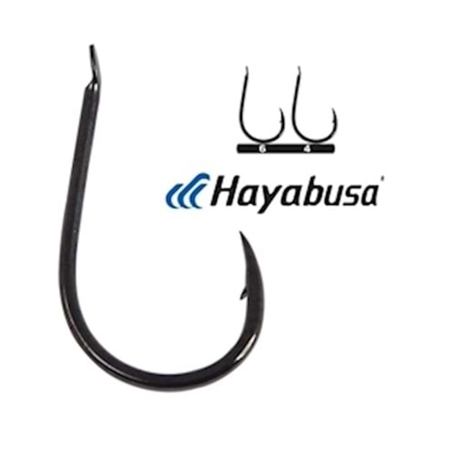 HAYABUSA HCHN 018 BLACK NICKEL DELİKLİ İĞNE 15 AD. N0: 8