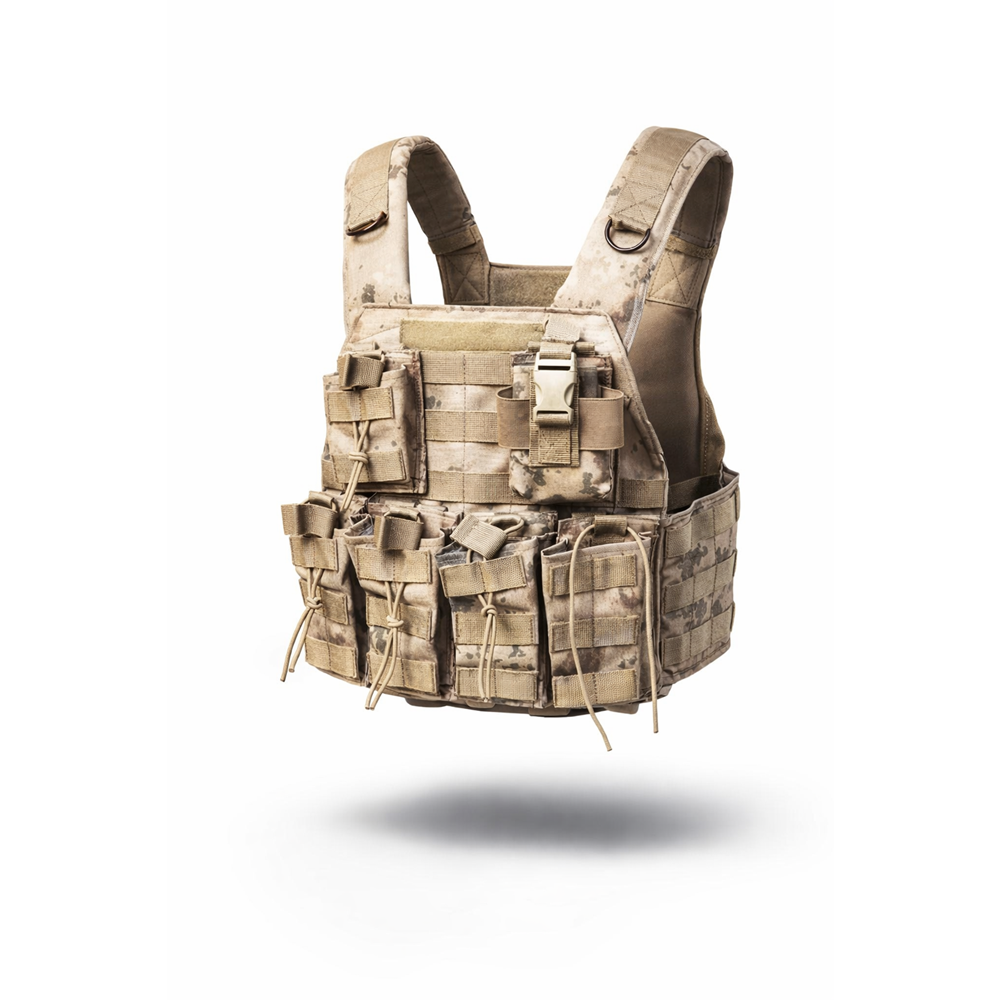 HUNTEC 03 TAKTİKAL CAMO YELEK çöl kamuflajı